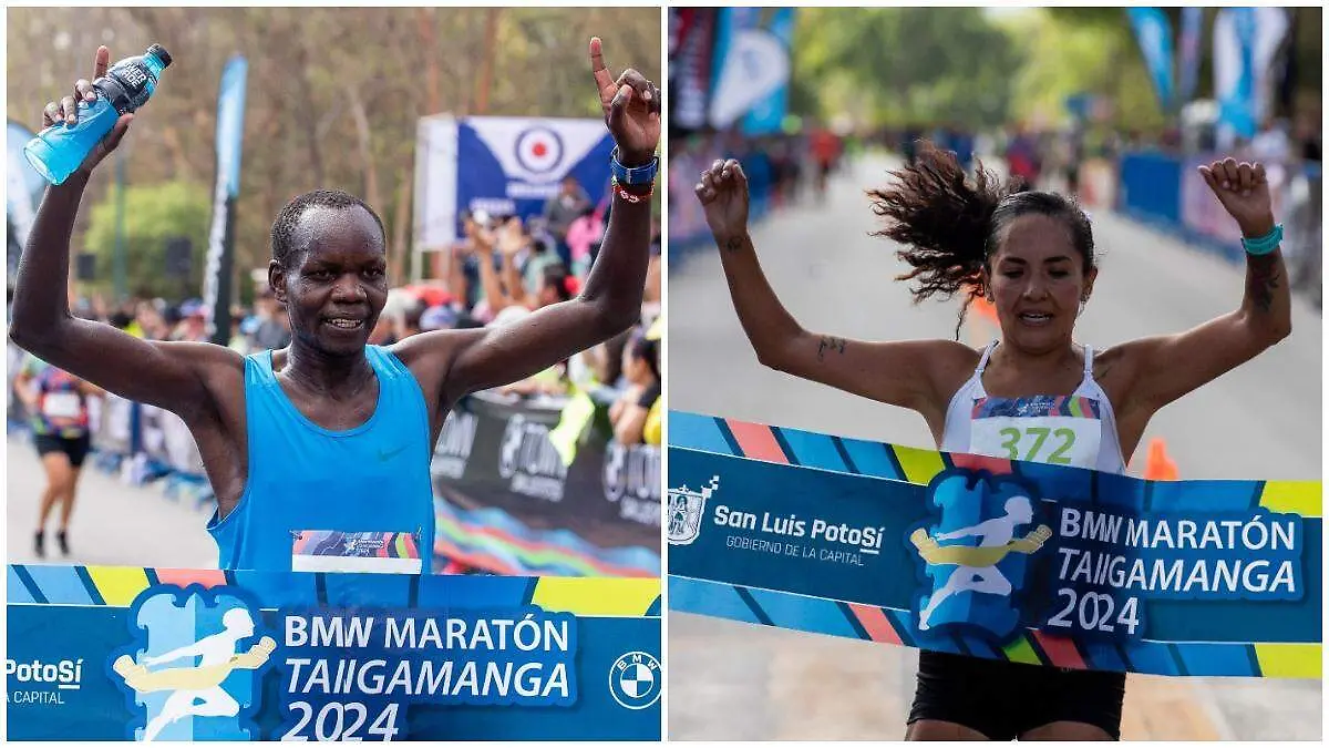 ganadores BMW Maratón Tangamanga